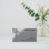 Christelijke kruisVisitekaartjes Visitekaartje (Staand voorkant)