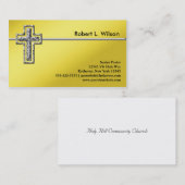 Christelijke kruisVisitekaartjes Visitekaartje (Voorkant / Achterkant)