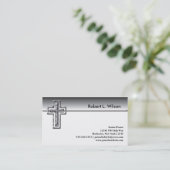 Christelijke kruisVisitekaartjes Visitekaartje (Staand voorkant)