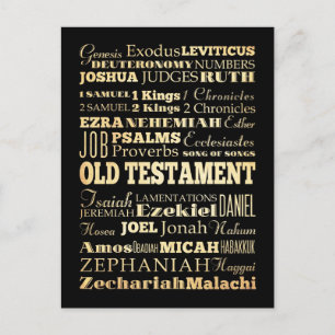 Christelijke kunst - Boeken van het Oude Testament Briefkaart