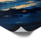 Christelijke kunst Jesus Walking on Water Printabl Poster (Hoek)