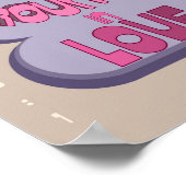 Christelijke kunst / Poster / Liefde / Graphic (Hoek)