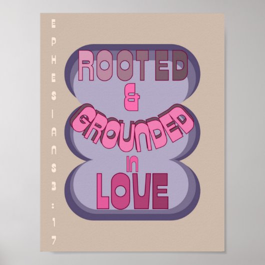 Christelijke kunst / Poster / Liefde / Graphic (Voorkant)