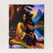 Christelijke kunstpuzzel voor "creatie" legpuzzel (Verticaal)