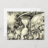  Christelijke kunsttijd is kostbaar 1872 Briefkaart (Voorkant / Achterkant)