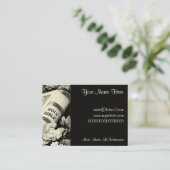  Christelijke kunsttijd is kostbaar 1872 Visitekaartje (Staand voorkant)