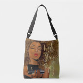 Christelijke kunstwerk Splej Pray Cross Body Canva Crossbody Tas (Voorkant)