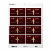 Christelijke labels voor wederzijdse eigendom (Full Sheet)