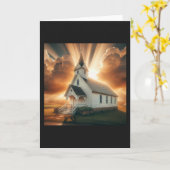 Christelijke landkerk kaart (Gele Bloem)