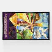 Christelijke leent paashoge banner (Horizontaal)