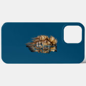 Christelijke leeuw van Judah Case-Mate iPhone Case (Achterkant (horizontaal))