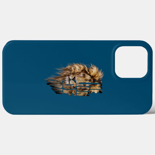 Christelijke leeuw van Judah Case-Mate iPhone Case (Achterkant (horizontaal))