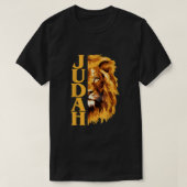 Christelijke leeuw van Judah Messianic Hebrew Isra T-shirt (Design voorkant)