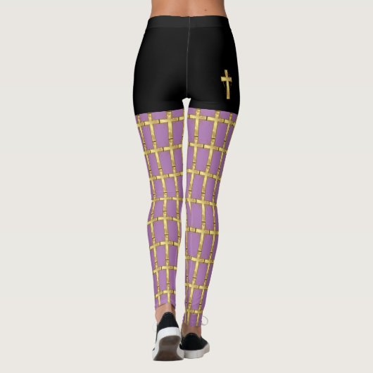 Christelijke Leggings voor kruisPop Mode (Achterkant)