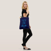 Christelijke LIEFDE FAALT NOOIT Ahavah אהבה Joods Tote Bag (Op model)