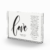 Christelijke liefde is patiëntennamen trouwdatum fotoblokken (Rechts)