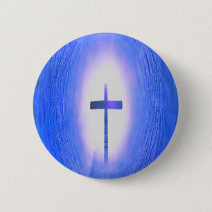 Christelijke liefde voor dwarstunnel Jezus Ronde Button 5,7 Cm