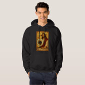 Christelijke Like & Subscribe Iconische Hoodie (Voorkant volledig)
