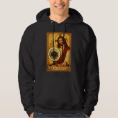 Christelijke Like & Subscribe Iconische Hoodie (Voorkant)