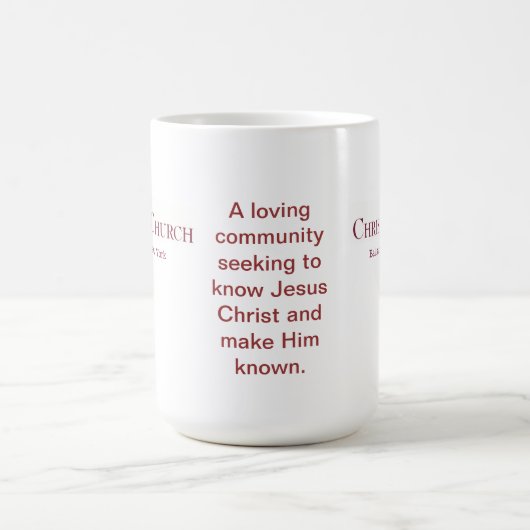 Christelijke Logo Mok (Center)