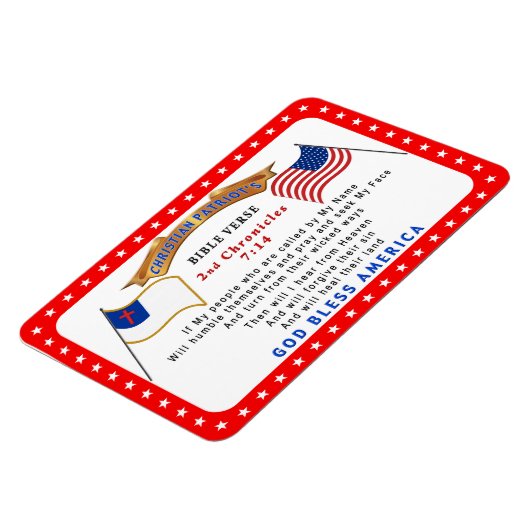 Christelijke Magneten Koelkast 2e kronieken 7 14 (Linkerzijde)