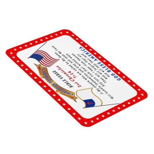 Christelijke Magneten Koelkast 2e kronieken 7 14 (Rechterzijde)