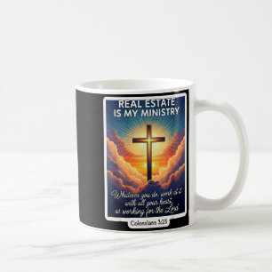 Christelijke makelaar vastgoed is mijn bedieningsa koffiemok