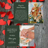 Christelijke man Valentijnsdag liefde Kaart hem