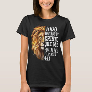 Christelijke Mannen Spaanse Filippijnen 413 Verses T-shirt