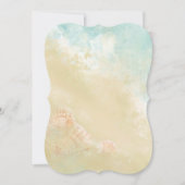 Christelijke Manuscript Beach Seashell Destination Kaart (Voorkant)