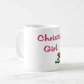 Christelijke meisje koffiemok (Voorkant links)
