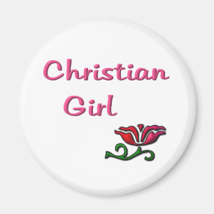 Christelijke meisjescadeaus magneet