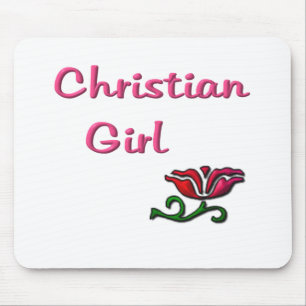 Christelijke meisjescadeaus muismat