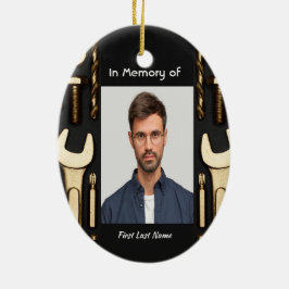 Christelijke Memorial Foto Gebed Gereedschap Monte Keramisch Ornament