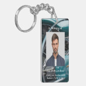 Christelijke Memorial Keepsake Antiek Auto's Sleutelhanger (Voorkant Links)