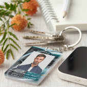 Christelijke Memorial Keepsake Antiek Auto's Sleutelhanger (Voorkant Rechts)