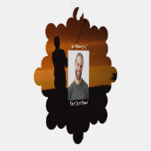 Christelijke Memorial Keepsake Golfer Golfen Ornament Kaart (Rechts)