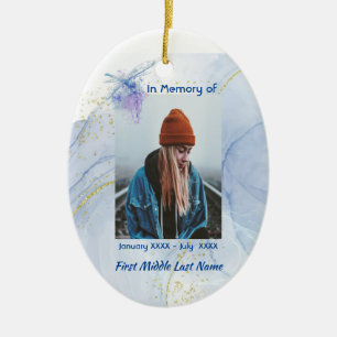 Christelijke Memorial Keepsake Memorial Dragonfly Keramisch Ornament