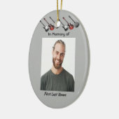 Christelijke Memorial Keepsake Musician gitaarmuzi Keramisch Ornament (Links)