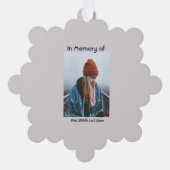 Christelijke Memorial Lone Wolf Howling Animal Ornament Kaart (Voorkant)