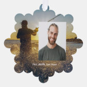 Christelijke Memorial Ocean Fly Vissen Visser Ornament Kaart (Voorkant)