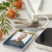 Christelijke Memorial Ocean Fly Vissen Visser Sleutelhanger (Voorkant Rechts)