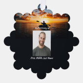 Christelijke Memorial Pocket Kaart Kajakken Sport (Voorkant)