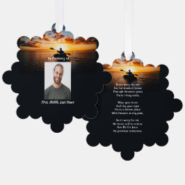 Christelijke Memorial Pocket Kaart Kajakken Sport