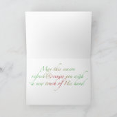 Christelijke Menora Feestdagen Kaart (Binnen)