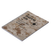 Christelijke militaire laptopcampagne notitieboek (Linkerzijde)