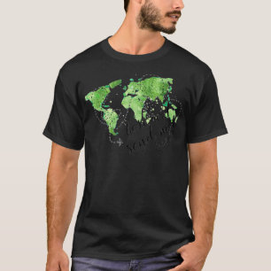 Christelijke Missionaire Pilot Map Aviation Isaiah T-shirt