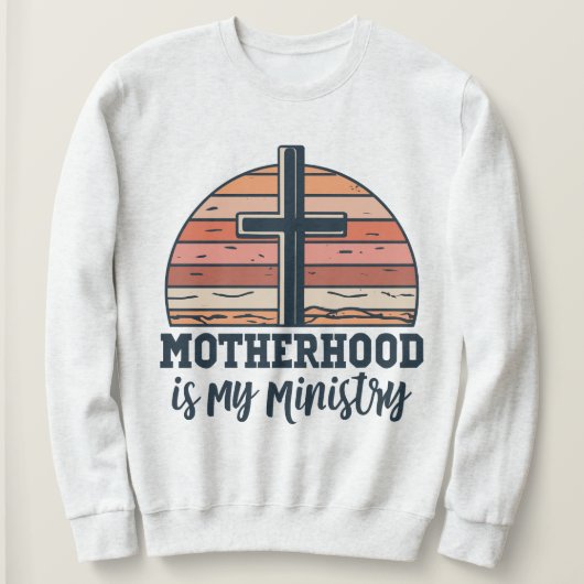 Christelijke Moeder Leven Moederdag Moederschap Trui (Design voorkant)