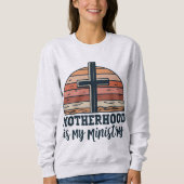 Christelijke Moeder Leven Moederdag Moederschap Trui (Voorkant)