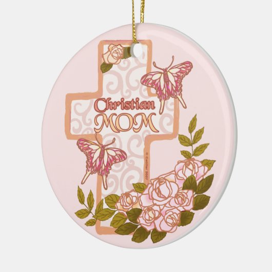 Christelijke moeder ornament (Links)